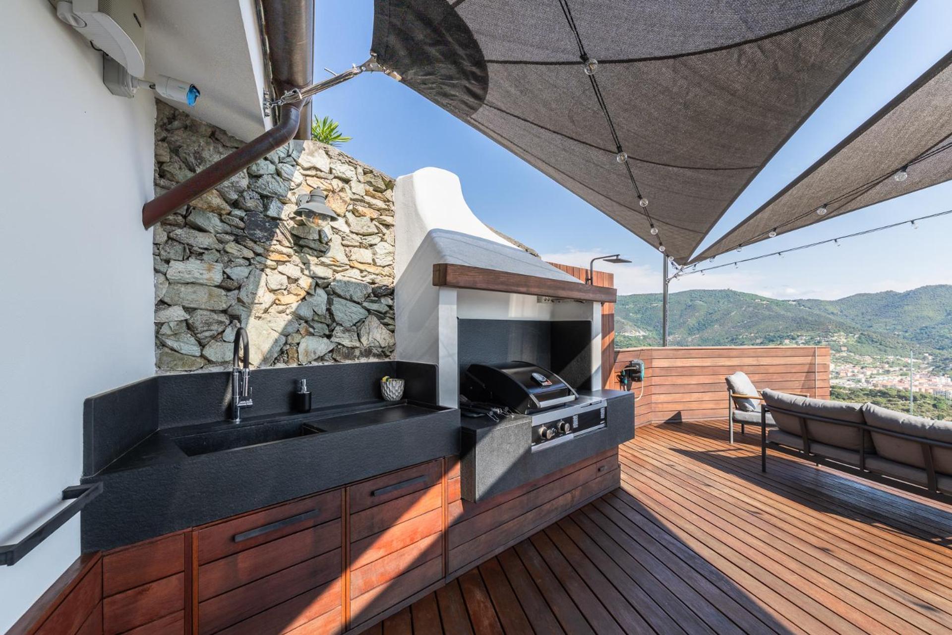 ノーリ Spettacolare Vista Isola Terrazza E Idromassaggioヴィラ エクステリア 写真